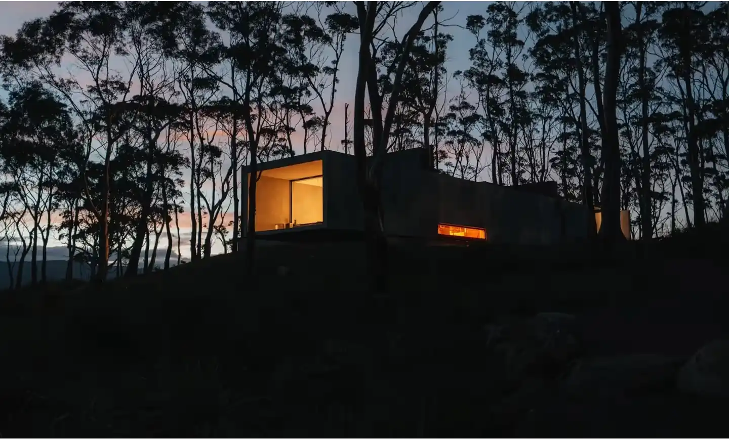 start your stay at vipp tunnel tasmania
