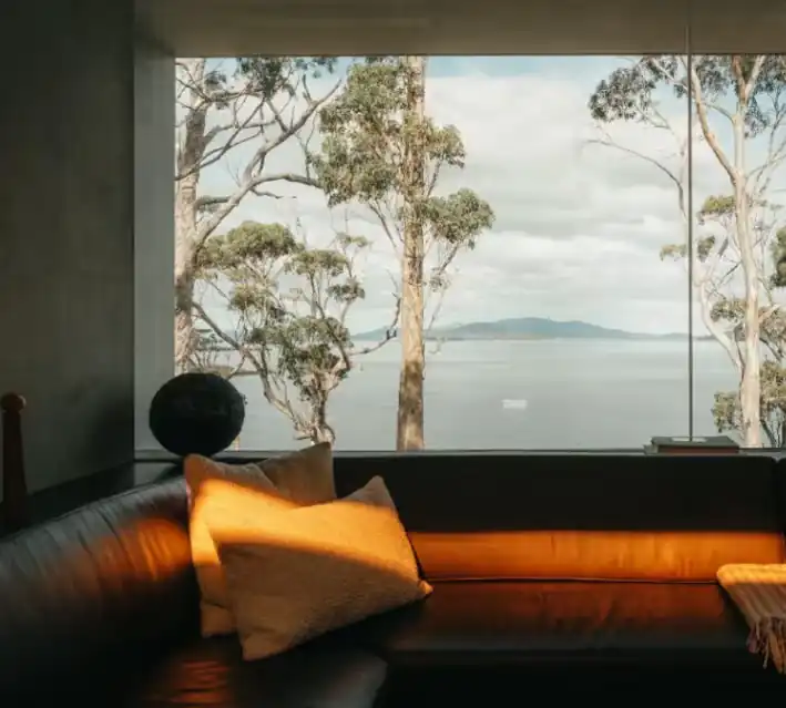 “it is a place where the cut of contemporary architectural thinking is starkly rendered against a raw natural context.”